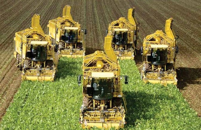 Hightech für die Zuckerrübe.