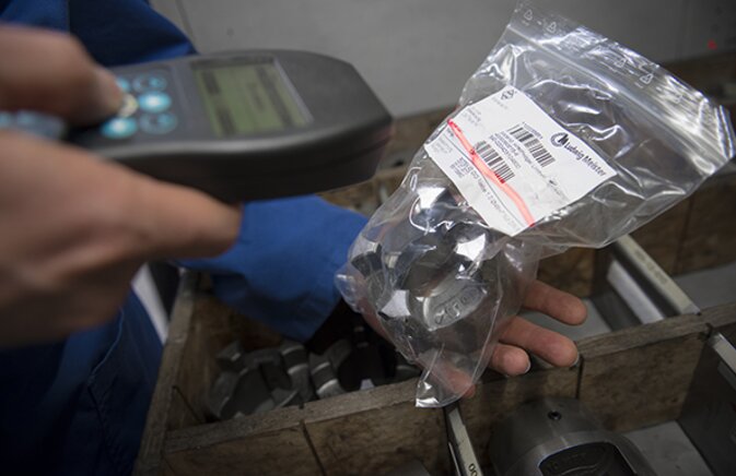 Ersatzteile auf Abruf.