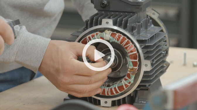 Leistungssteigerung von E-Motoren durch energieeffiziente Lager