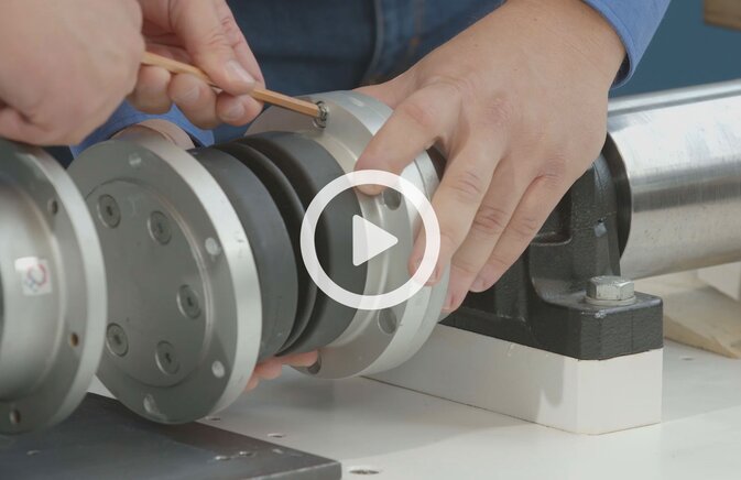 Wellenausrichtung  vermeiden mit Thompson Kupplungen