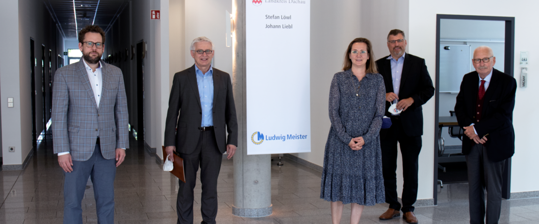 Landrat Löwl zu Besuch in Dachau