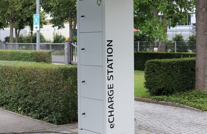 E-Mobilität bei Ludwig Meister – E-Bike Ladestation