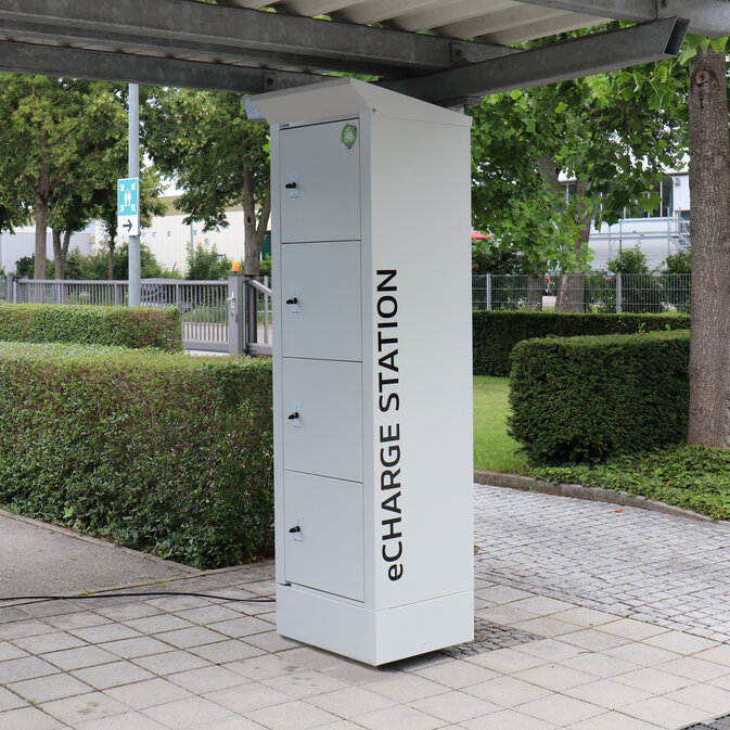 E-Mobilität bei Ludwig Meister – E-Bike Ladestation