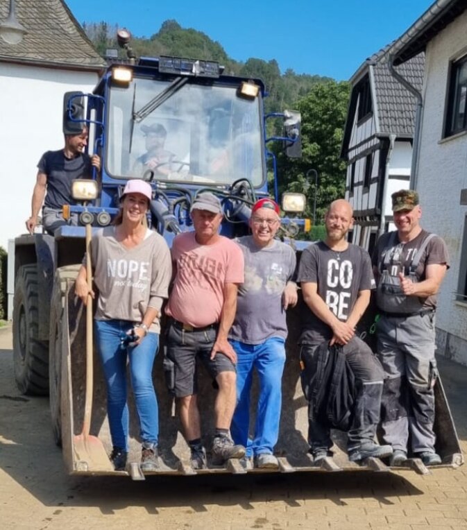 "Mut und den Blick nach vorn braucht's"  - ein Erfahrungsbericht über die Fluthilfe 