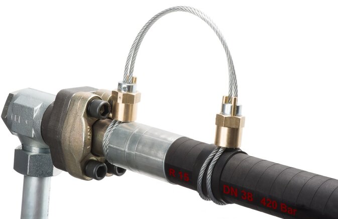 Sicherheitsequipment ist für viele Schlauchleitungen ein Muss