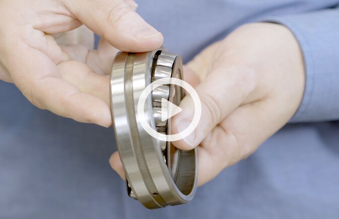 Abgedeckte Pendelrollenlager