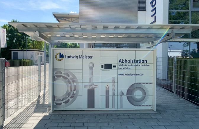 Unsere neue 24/7 offene Abholstation 