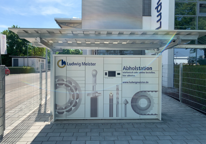 Unsere neue 24/7 offene Abholstation 