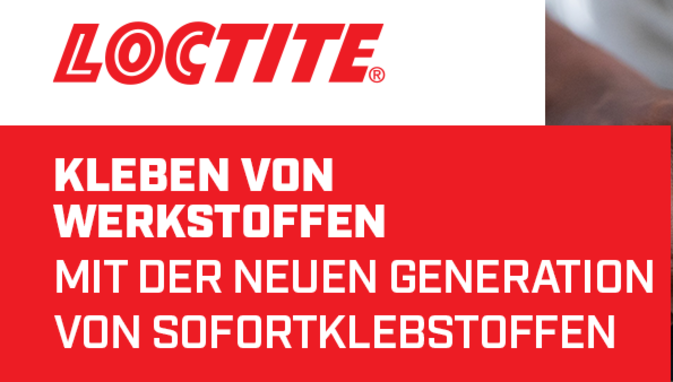 LOCTITE Webinar: Kleben mit Sofortklebstoffen
