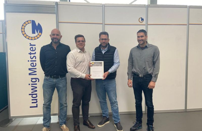 45 Jahre Partnerschaft - Ludwig Meister ist Sandvik Yellow Coat Vertragspartner