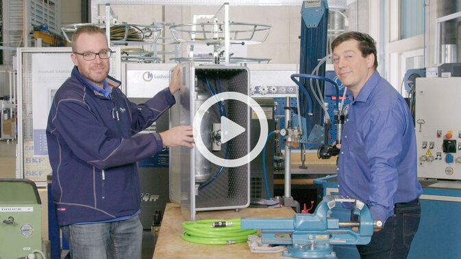 Pneumatische Druckverstärker: Energieeffiziente Lösung für lokal höheren Druck in Ihrer Anwendung