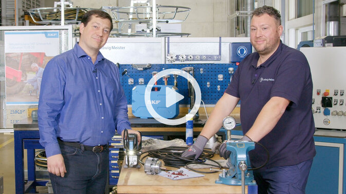 Akku-Fettpressen für lange Schmierleitungen