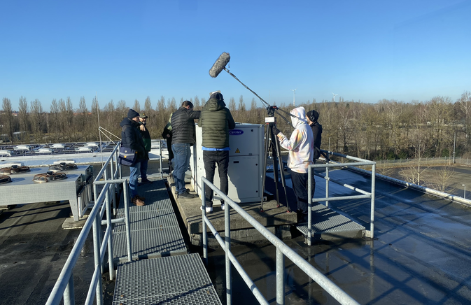 Dreharbeiten zur 9. Staffel des Ludwig Meister Video Blogs