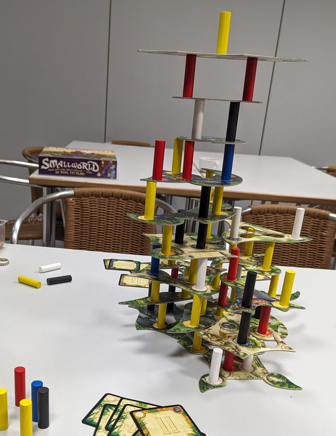 Erster Spieleabend bei Ludwig Meister