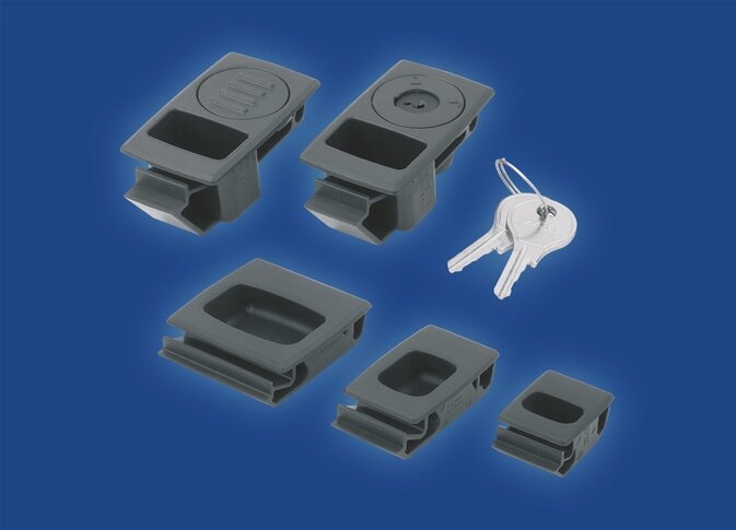 KIPP's Innovative Schnappverschlüsse mit Griffmulde