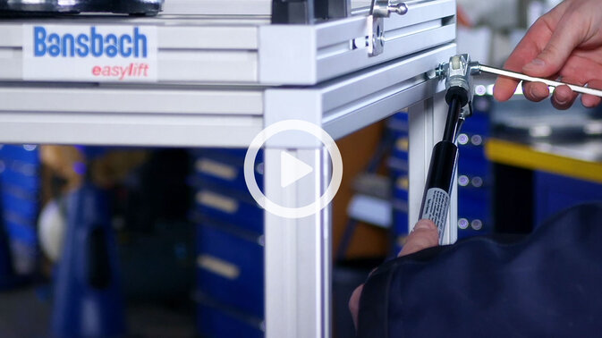 Blockierbare Gasdruckfedern - Land Rover Hauben-Upgrade