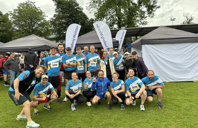 Ludwig Meister beim 10. Dachauer VR - Firmen- und Behördenlauf