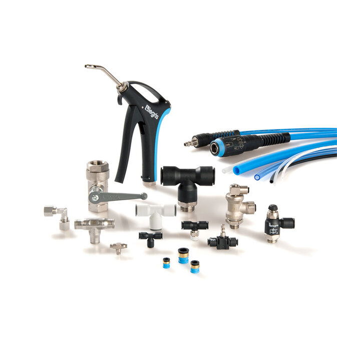 Legris und Rectus - führend in der pneumatischen Verbindungstechnik 