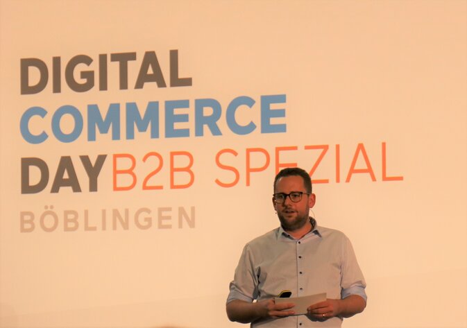 Ludwig Meister beim Digital Commerce Day 2018