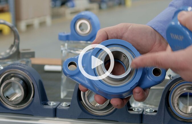 SKF Food Line Kugellagereinheiten: Innovation für Hygiene und Nachhaltigkeit in der Lebensmittelindustrie