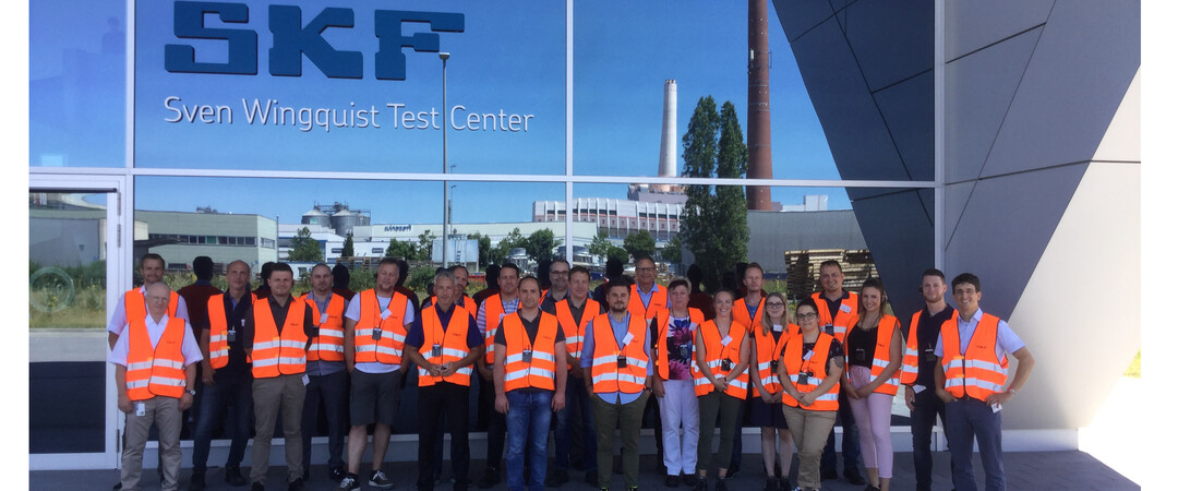 Ludwig Meister besucht das SKF Sven Wingquist Test Center