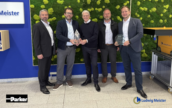 Ausgezeichnete Partnerschaft mit Parker Hannifin