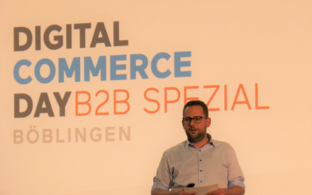 Ludwig Meister beim Digital Commerce Day 2018