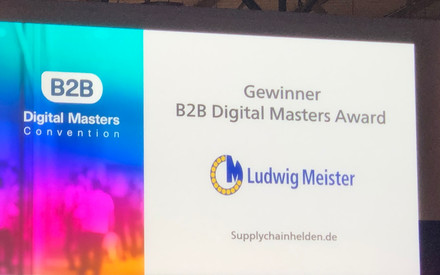 B2B Digital Master Award 2019 an Ludwig Meister