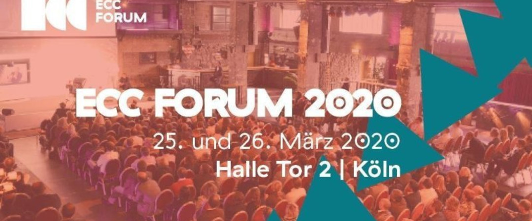 Save the date - Max Meister auf dem ECC Forum in Köln