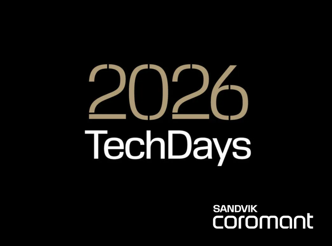 TechDays 2026 bei Sandvik Coromant: Die gesamte Wertschöpfung im Blick