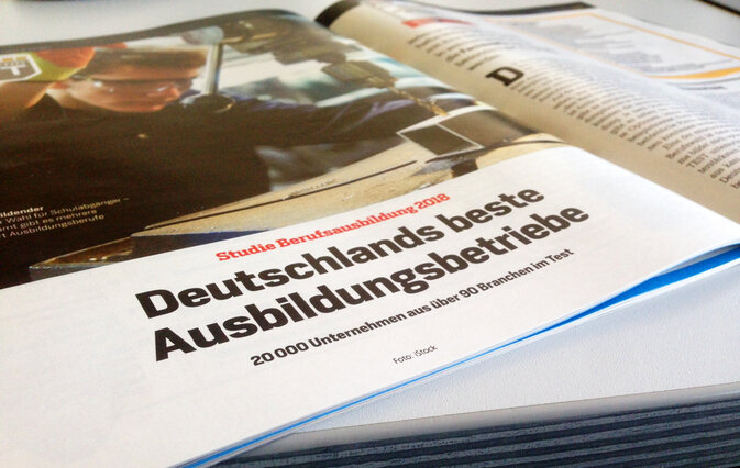 Ludwig Meister gehört zu<br>Deutschlands besten Ausbildungsbetrieben