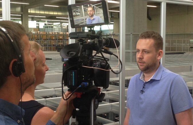… und Action!<br>Kamerateam zu Besuch bei Ludwig Meister in Dachau