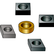 Standard-Wendeschneidplatten für Sonderwerkzeuge zum tangentialen Einbau
